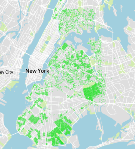 NYC Xmas parking map