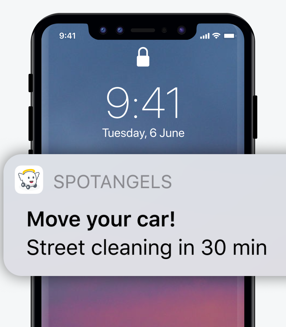 SpotAngels Alternate Side Parking App