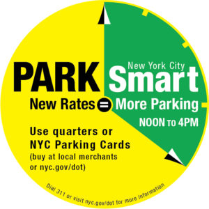 Smart meter parking rates in NYC
