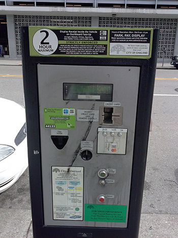 oakland parking meter