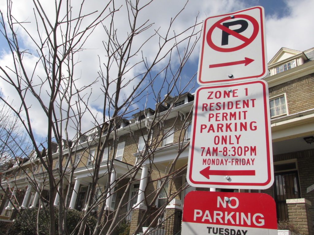 dc street parking guide spot angels