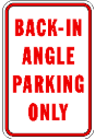 angled parking sign seattle spot angels