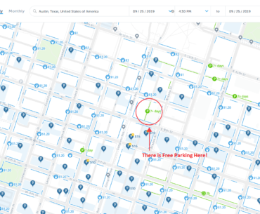 austin texas free parking map