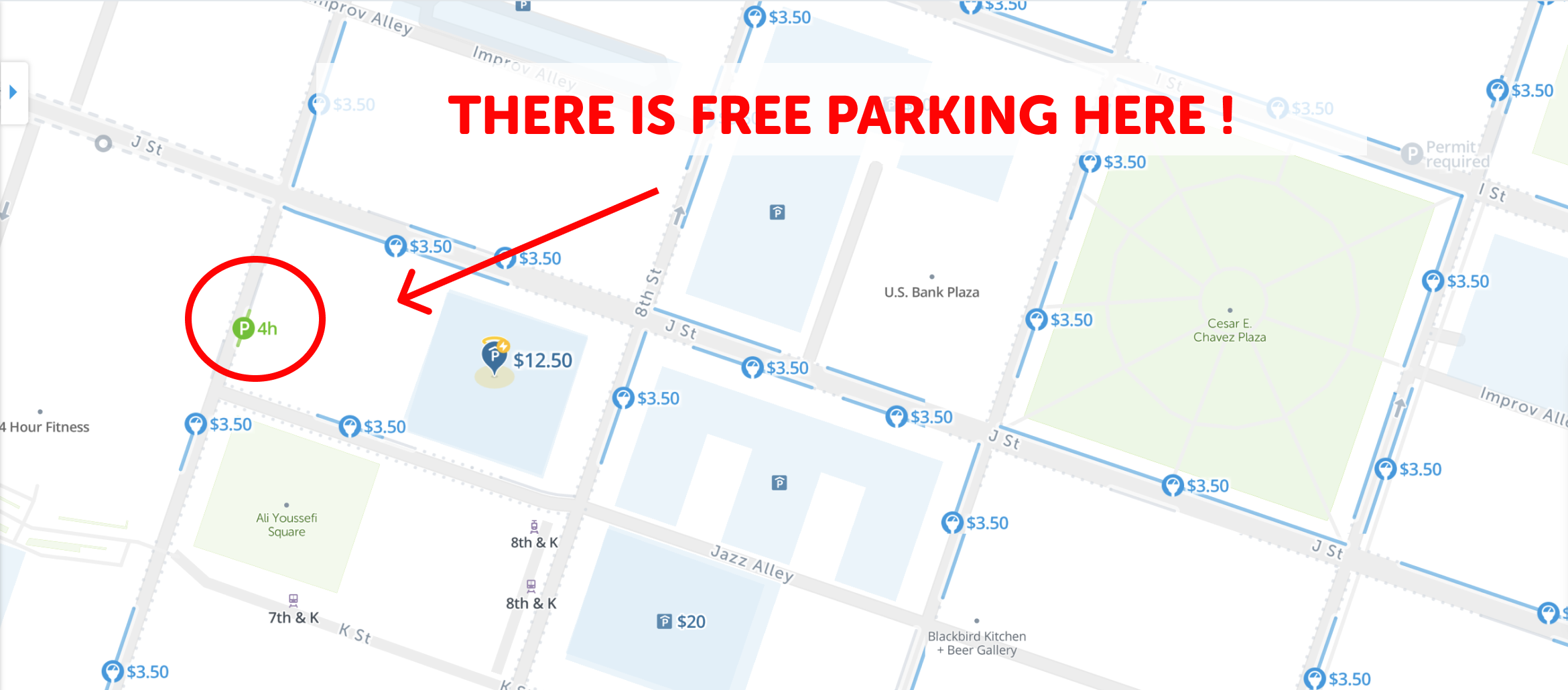 2023 : Map of Free Parking in Chicago - SpotAngels