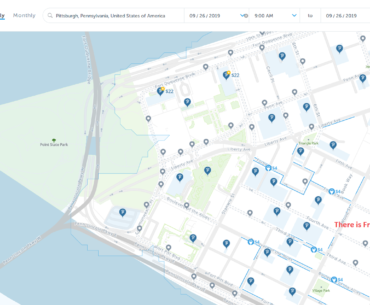 pittsburgh pa free parking map