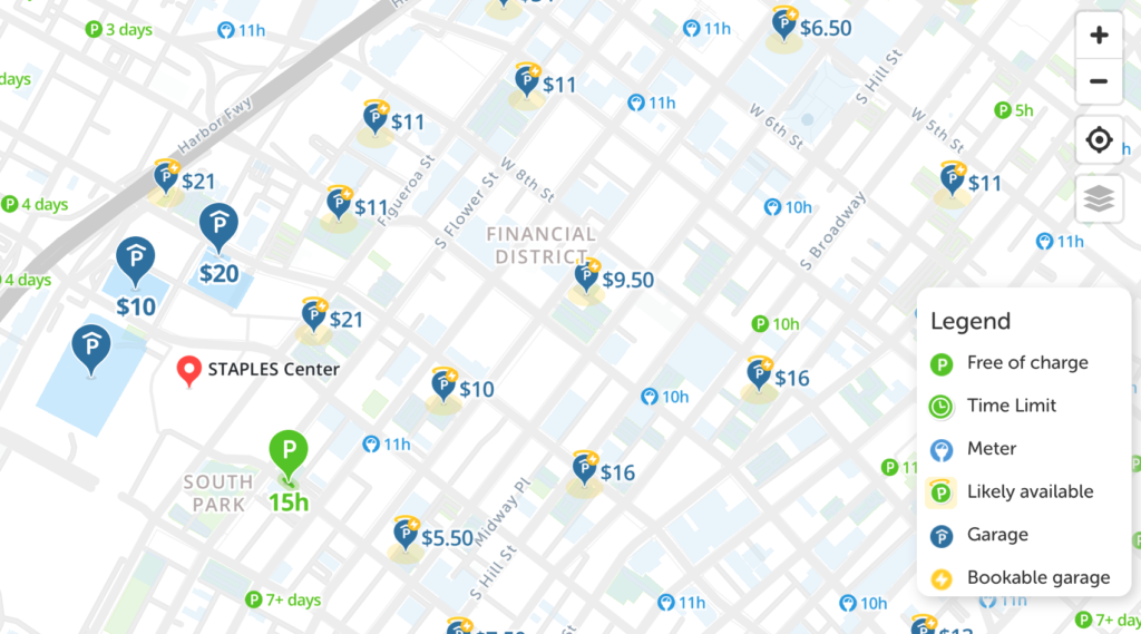 2023 Map of Free Parking in Miami, FL - SpotAngels