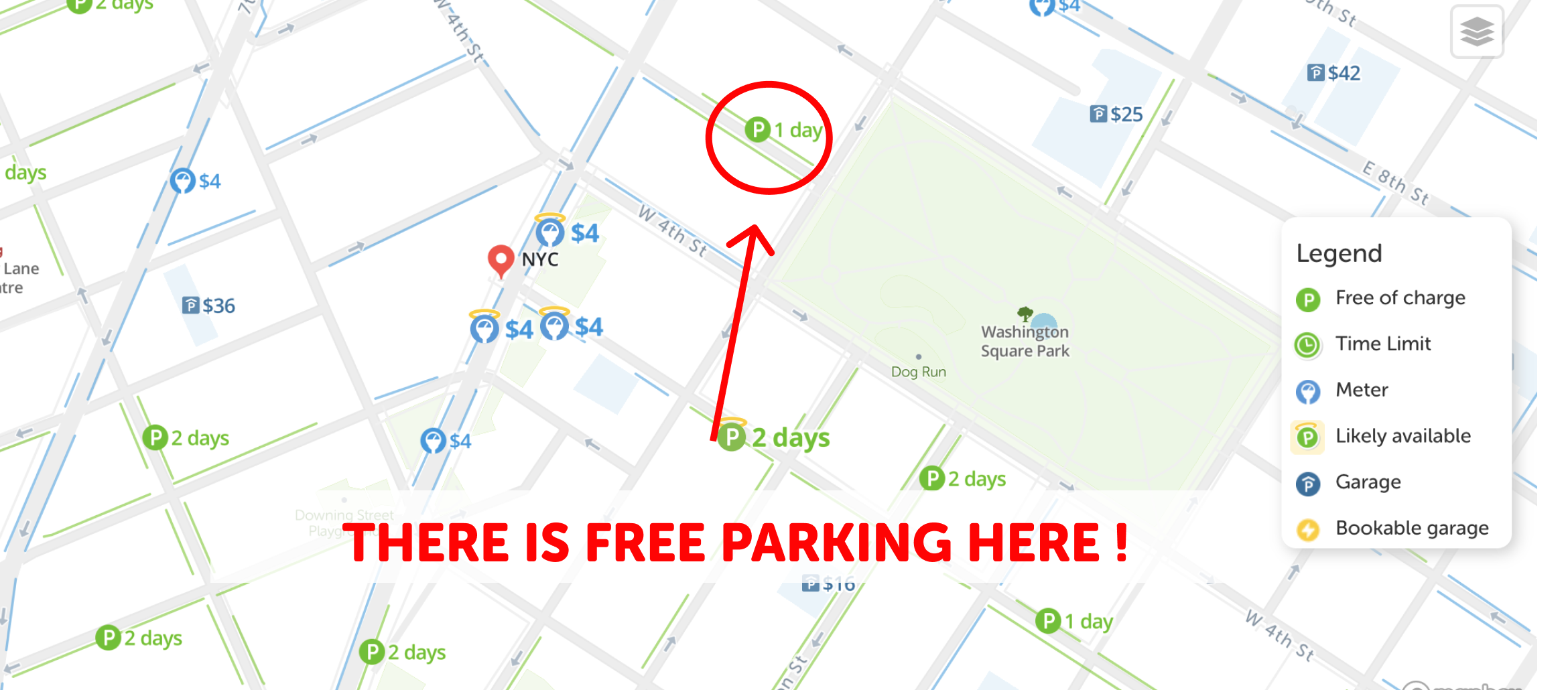 NYC Parking Map