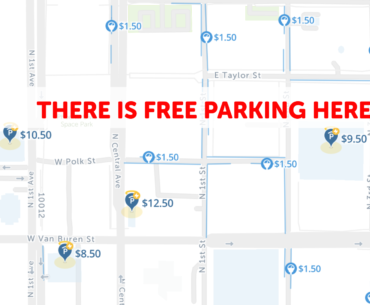 Phoenix Parking Map