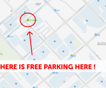 Charlotte Parking Map