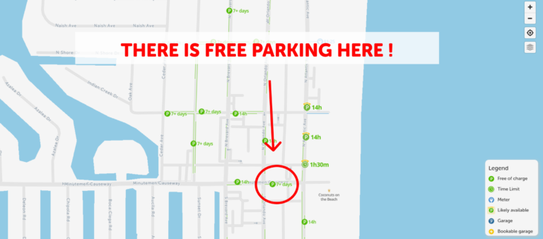 2025 Map of Free Parking in Cocoa Beach SpotAngels 2025 Map of Free Parking in Cocoa Beach SpotAngels