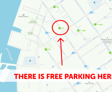 Key West Parking Map