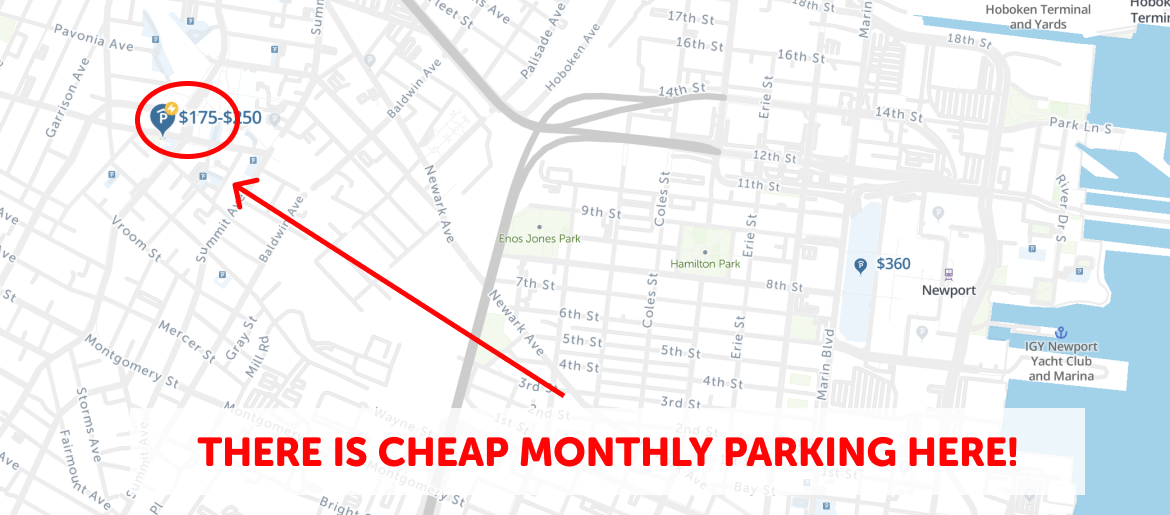 The 2024 Guide to Cheap Monthly Parking in Jersey City SpotAngels