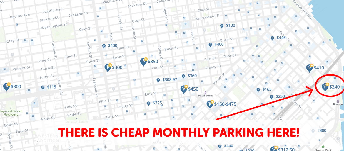 2023 : Map of Free Parking in Boston - SpotAngels