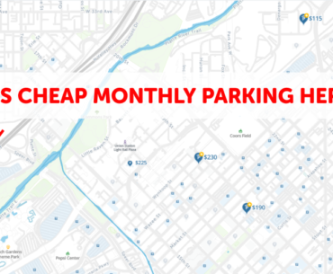 Denver Monthly Parking Map