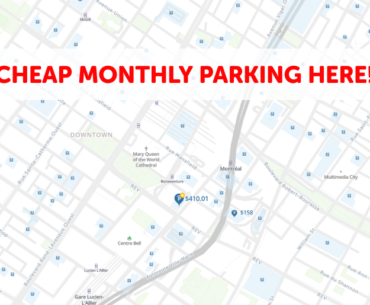 Montreals Monthly Parking Map