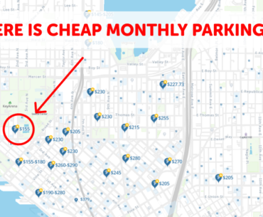 Seattle Monthly Parking Map