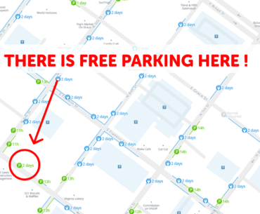 Richmond parking map