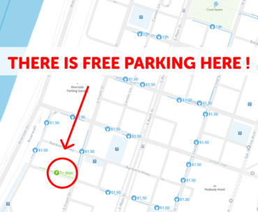 Memphis parking map