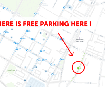 New Haven parking map