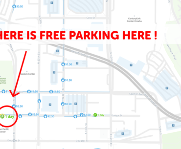 Omaha parking map