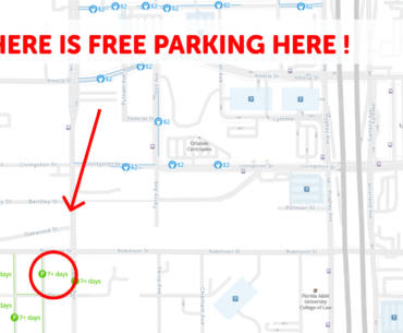 Orlando parking map