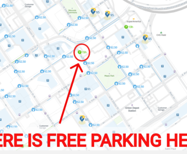 St Paul parking map