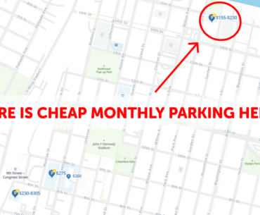 Hoboken Monthly Parking Map