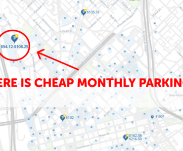 Dallas Monthly Parking Map