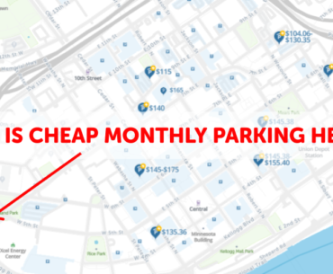 St Paul Monthly Parking Map
